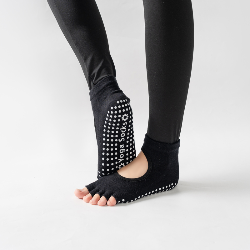 Calcetines de Yoga con espalda - Medias Para Pilates Y Yoga reseña y precio