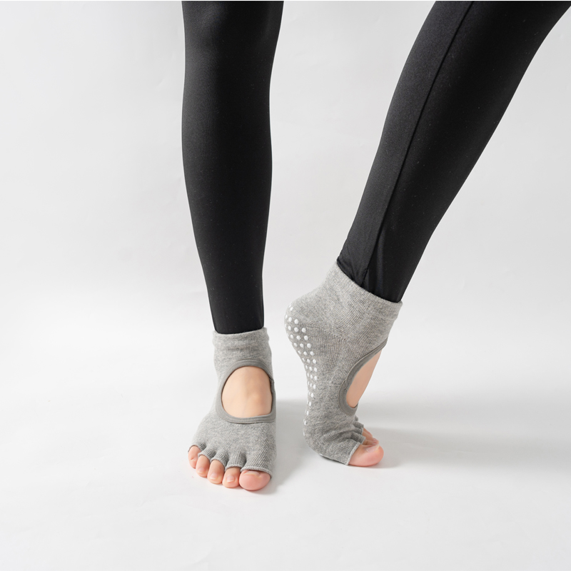 Calcetines de Yoga con espalda - Medias Para Pilates Y Yoga reseña y precio